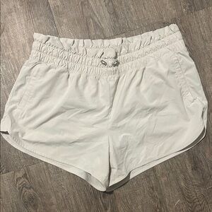 Women's Cream Shorts
